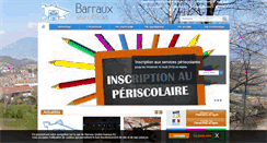 Desktop Screenshot of mairie-barraux.fr